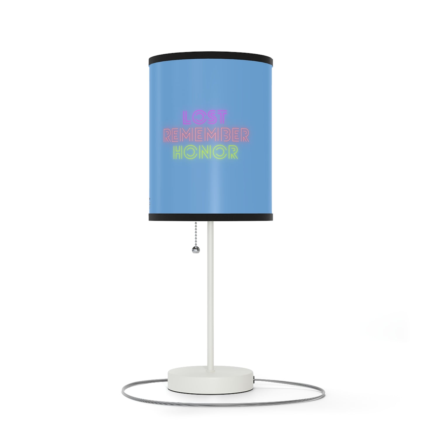 Lamp on a Stand, US|CA plug: Hockey Lite Blue 