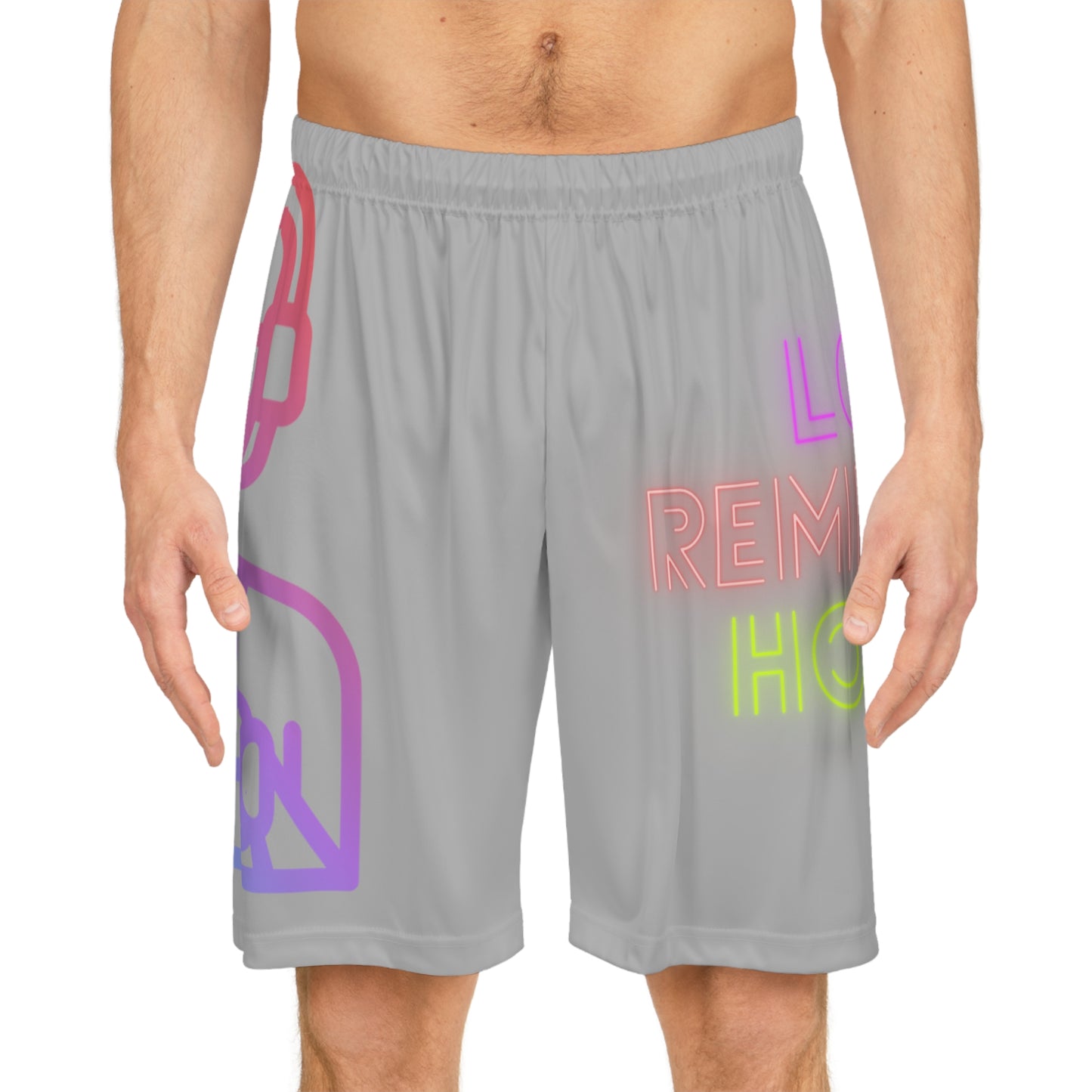 Basketball Shorts: Gaming Lite Grey