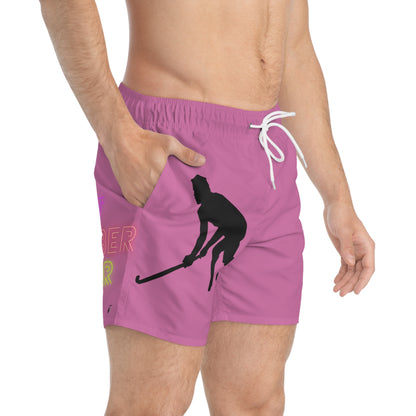 Swim Trunks: Hockey Lite Pink