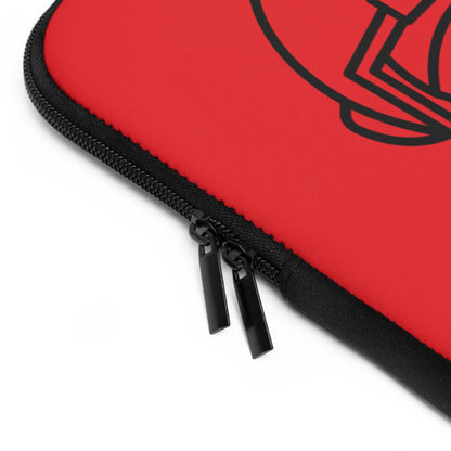 Laptop Sleeve: Football Red