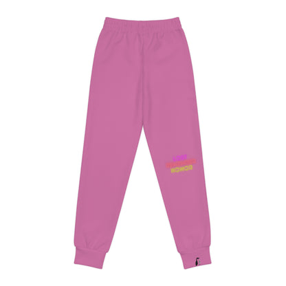 Youth Joggers: Dragons Lite Pink