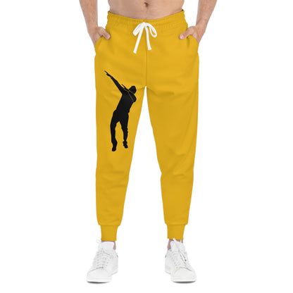 Athletic Joggers: Dance Yellow