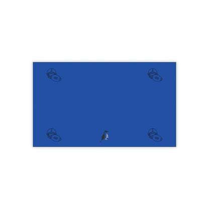 Post-it® Note Pads: Football Dark Blue