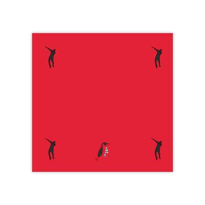 Post-it® Note Pads: Dance Dark Red