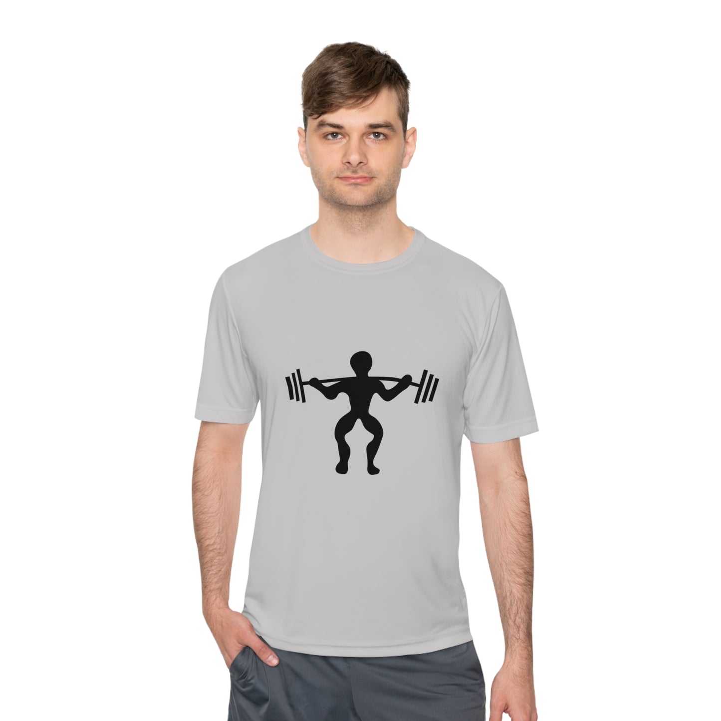 Moisture Wicking Tee: Weightlifting #1