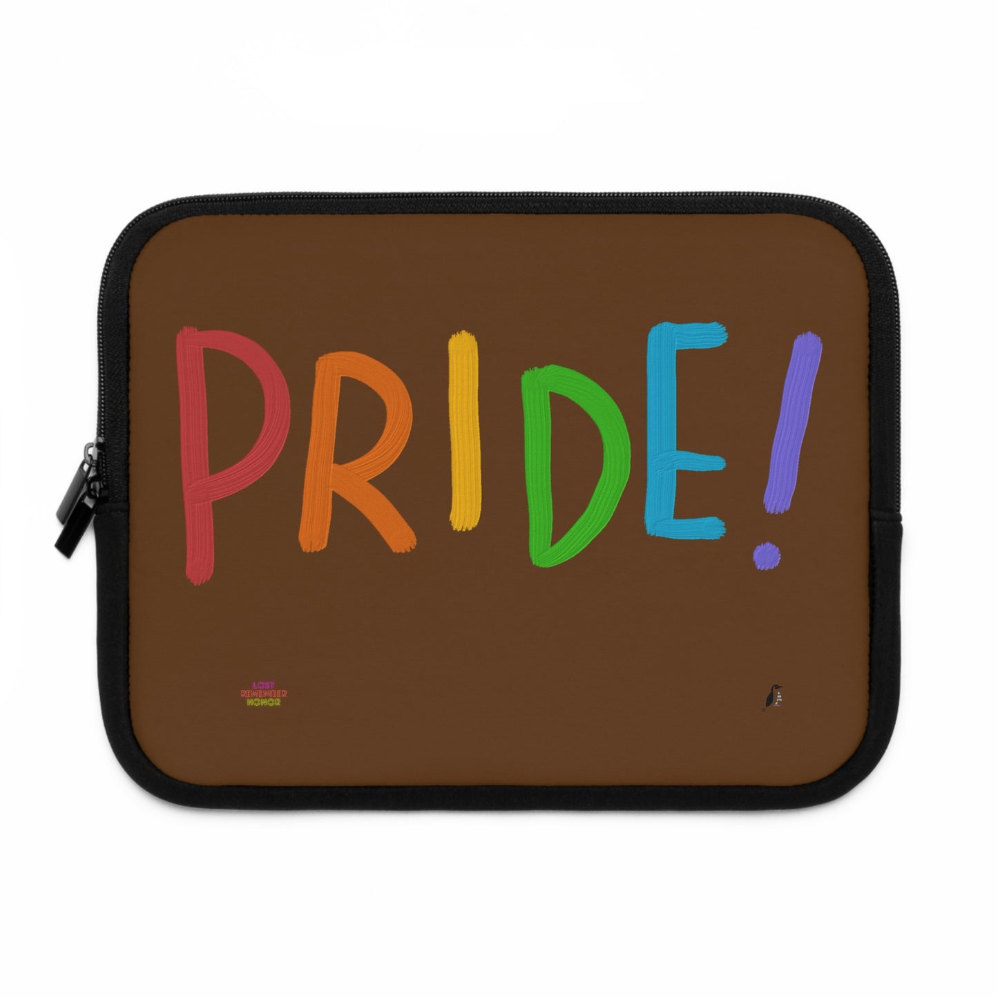 Laptop Sleeve: LGBTQ Pride Brown