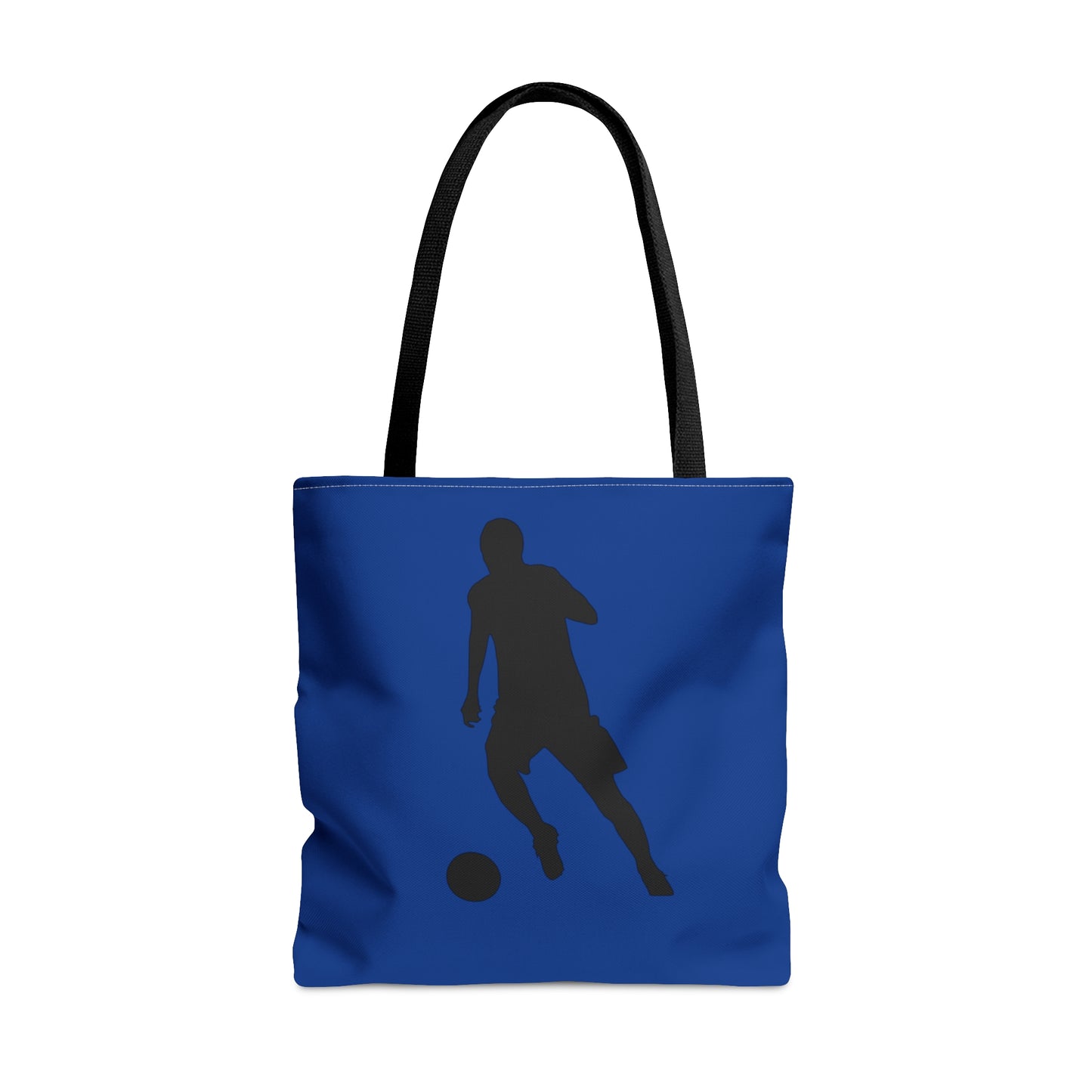 Tote Bag: Soccer Dark Blue