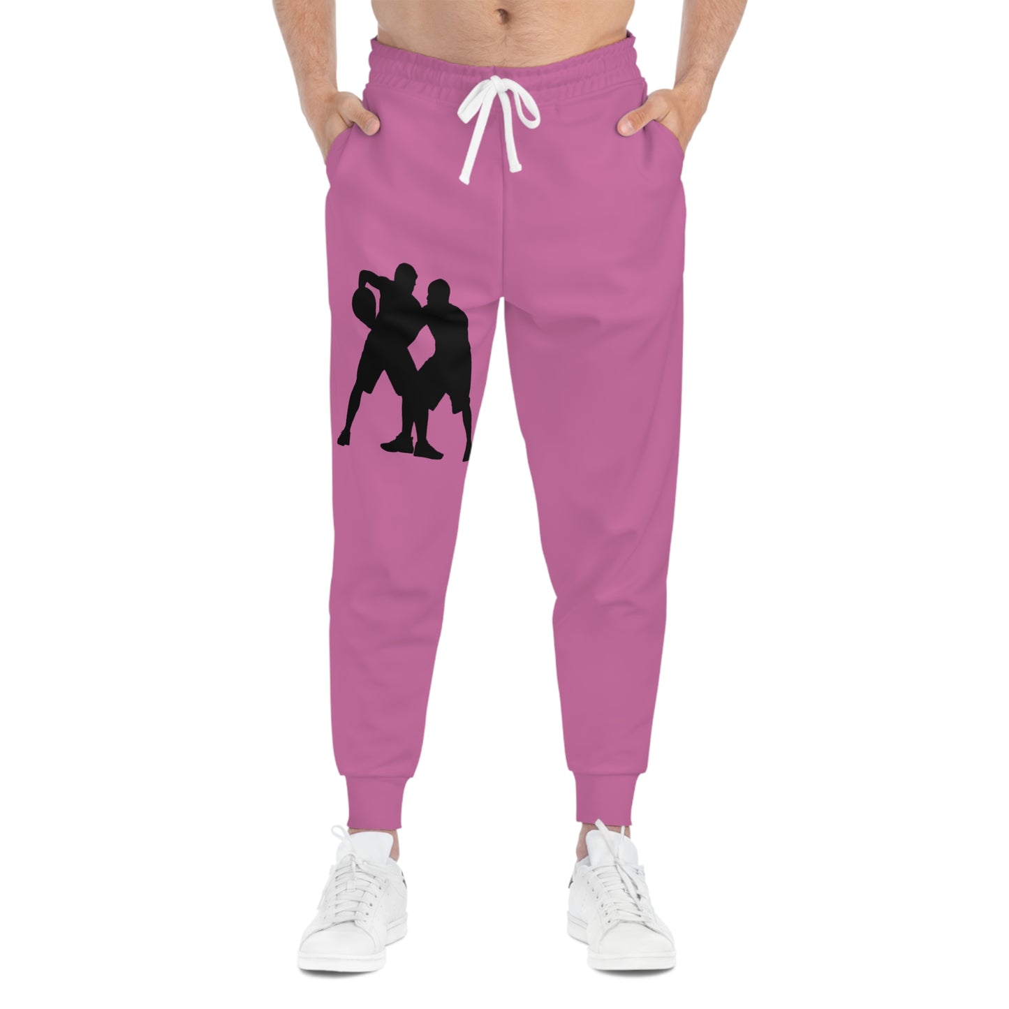 Athletic Joggers: Basketball Lite Pink