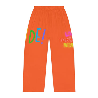 Men's Pajama Pants: LGBTQ Pride Orange