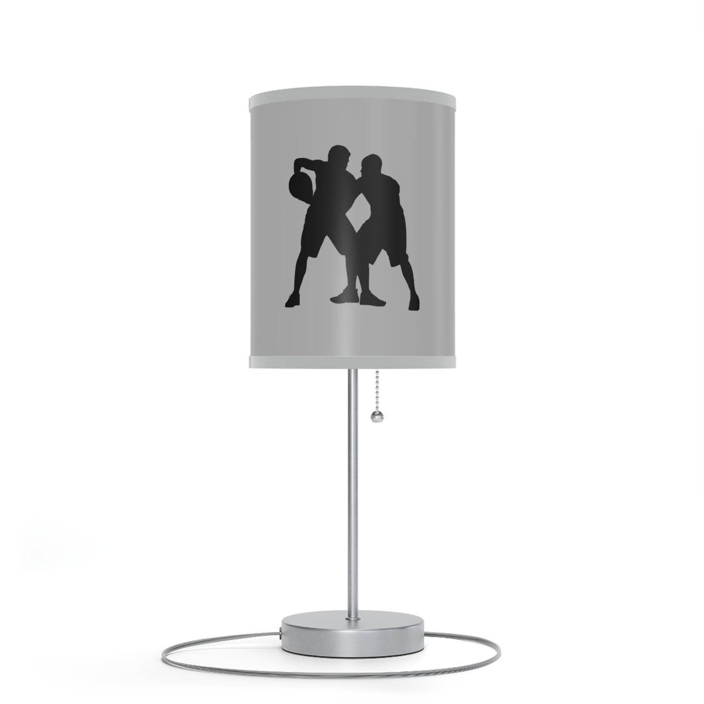 Lamp on a Stand, US|CA plug: Basketball Lite Grey 