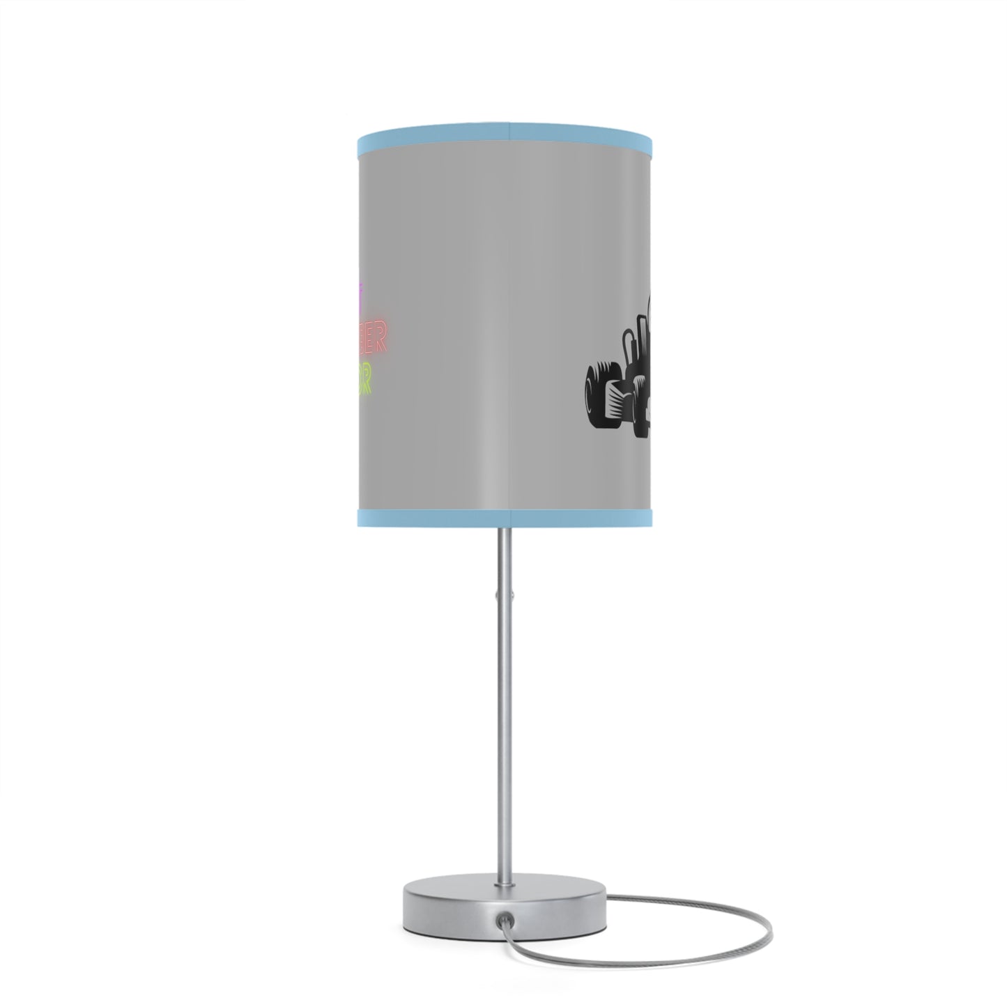 Lamp on a Stand, US|CA plug: Racing Lite Grey