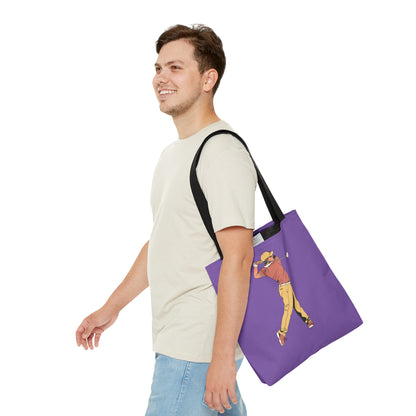 Tote Bag: Golf Lite Purple