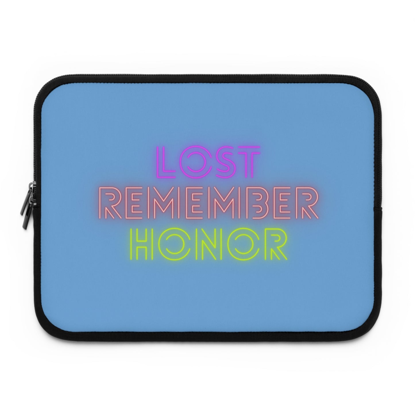 Laptop Sleeve: Lost Remember Honor Lite Blue