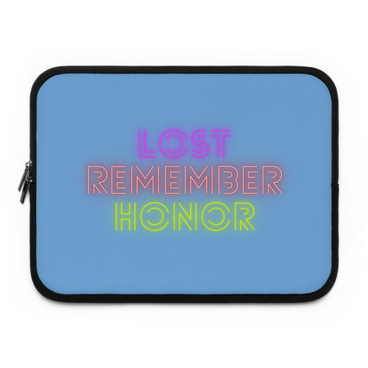 Laptop Sleeve: Lost Remember Honor Lite Blue