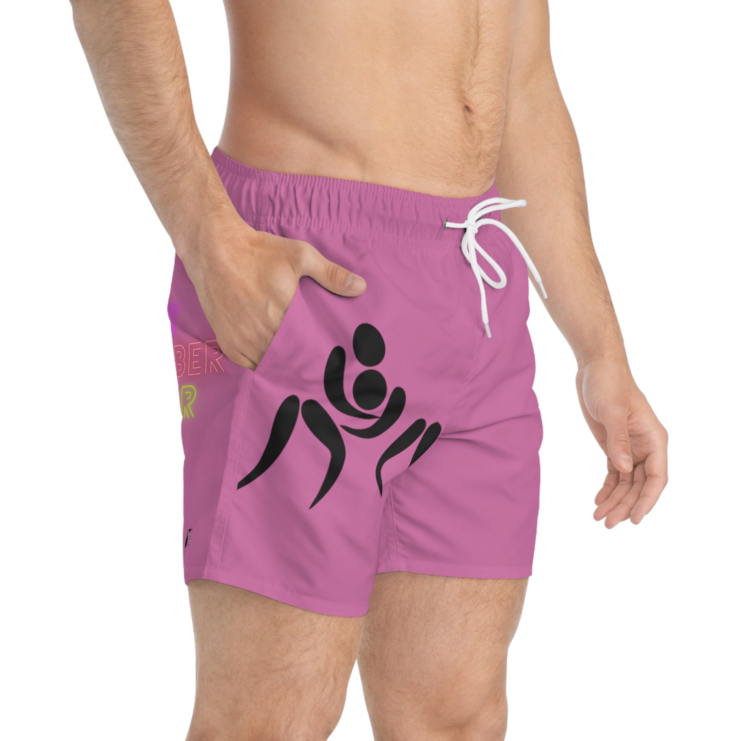 Swim Trunks: Wrestling Pink