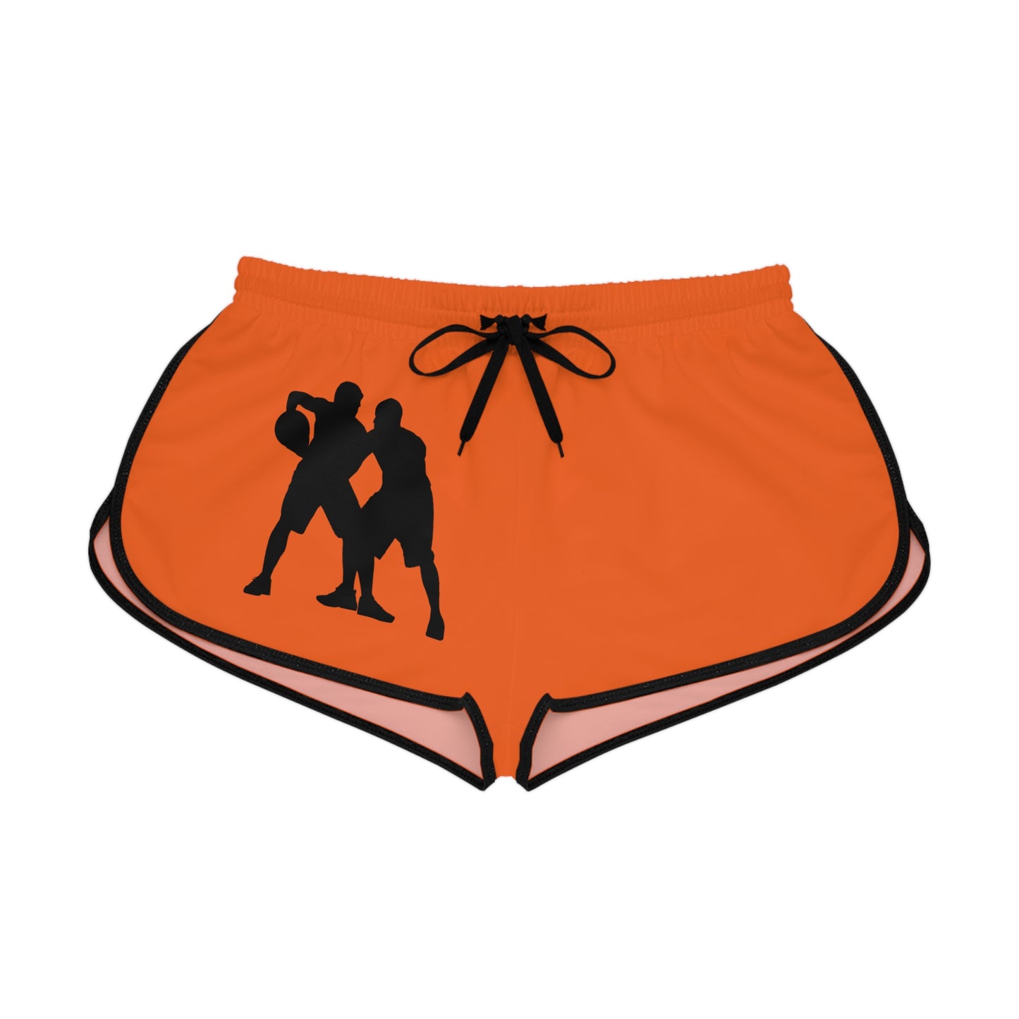 Women's Relaxed Shorts: Basketball Orange