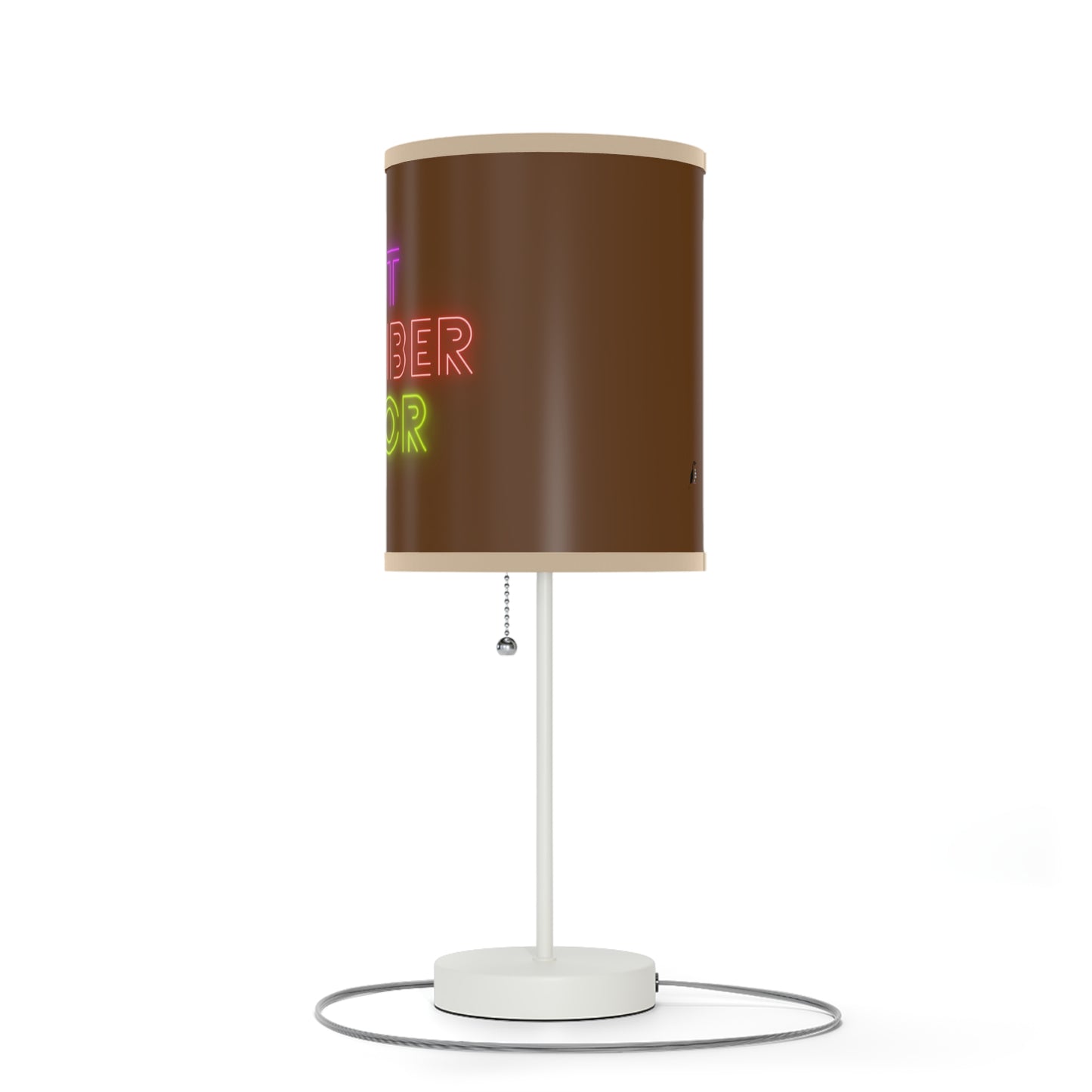 Lamp on a Stand, US|CA plug: Lost Remember Honor Brown 