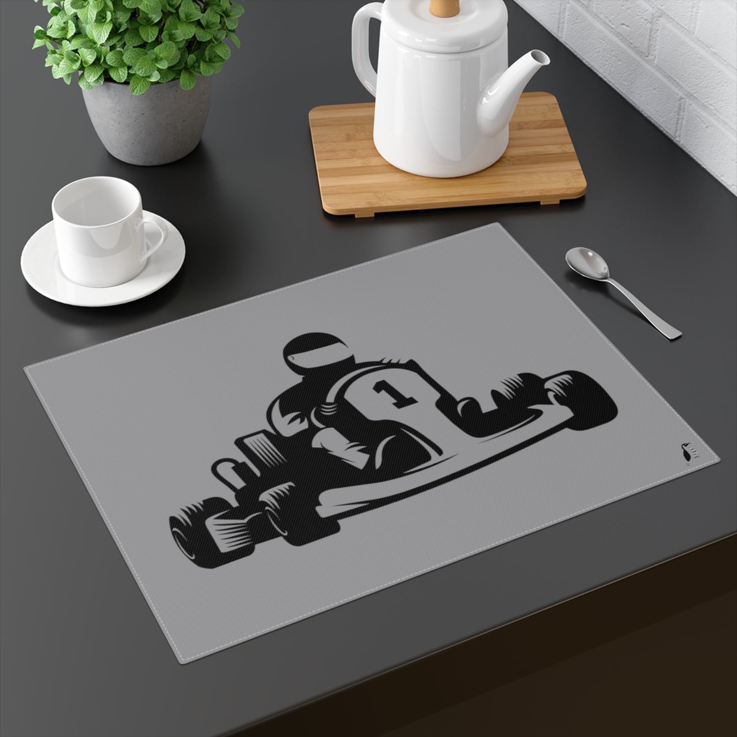 Placemat, 1pc: Racing Grey