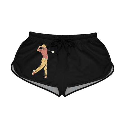 Women's Relaxed Shorts: Golf Black