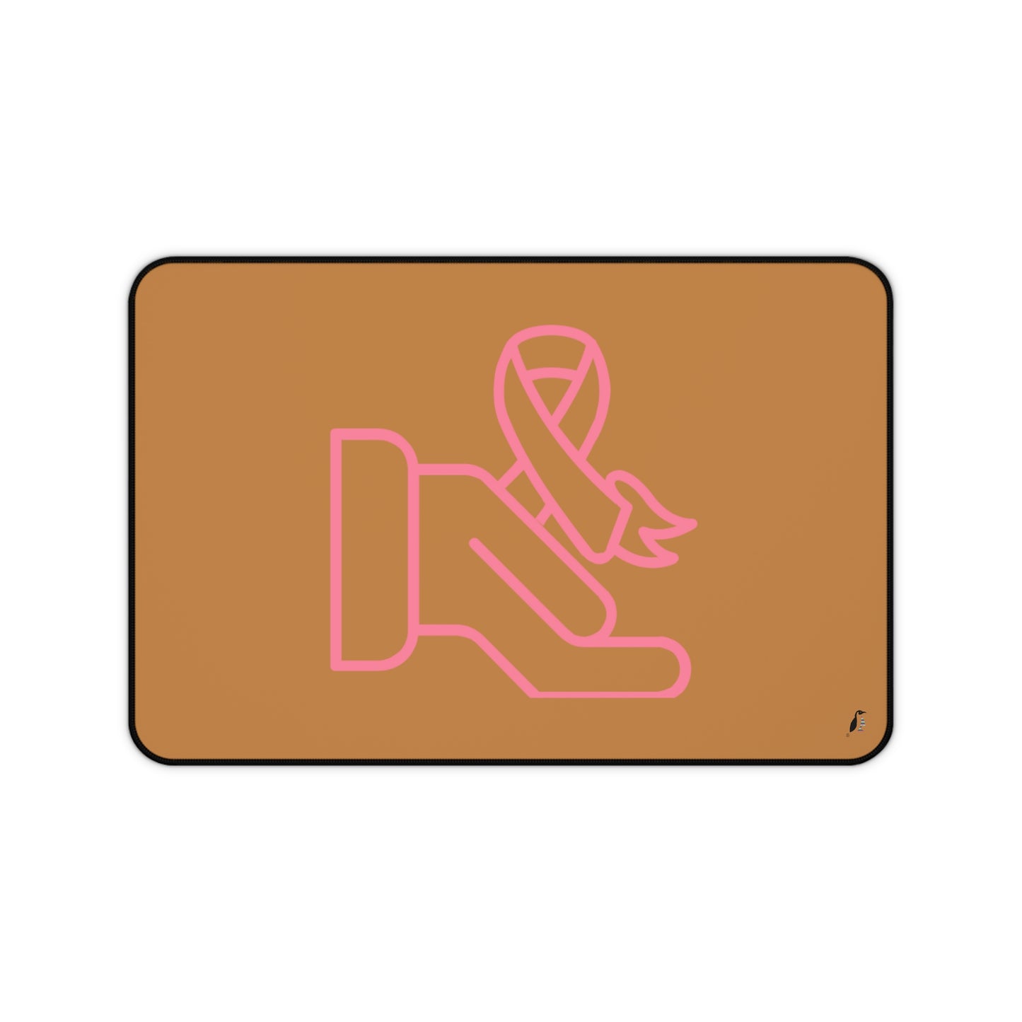 Desk Mat: Fight Cancer Lite Brown