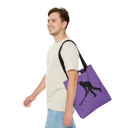 Tote Bag: Hockey Lite Purple