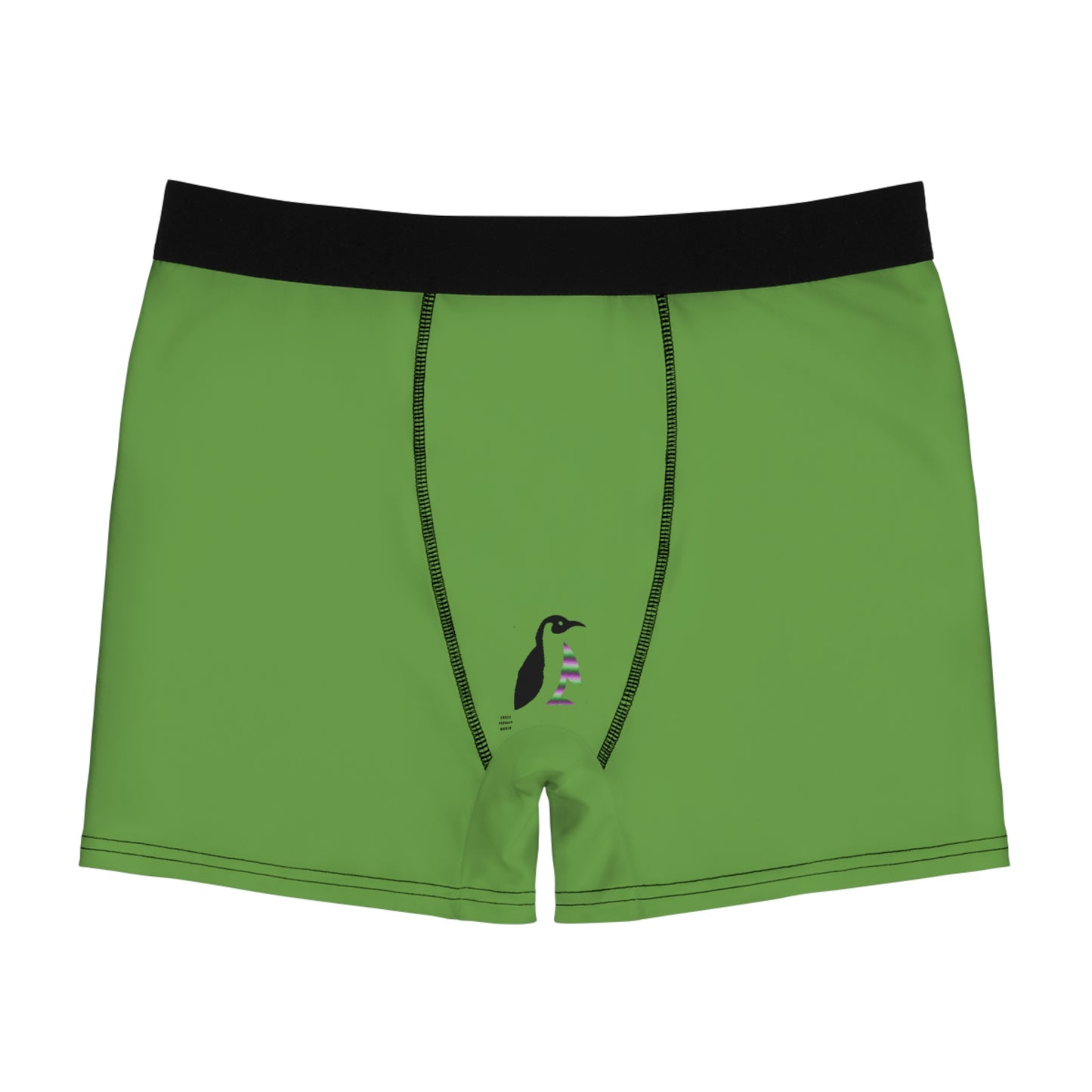 Men's Boxer Briefs: Dance Green