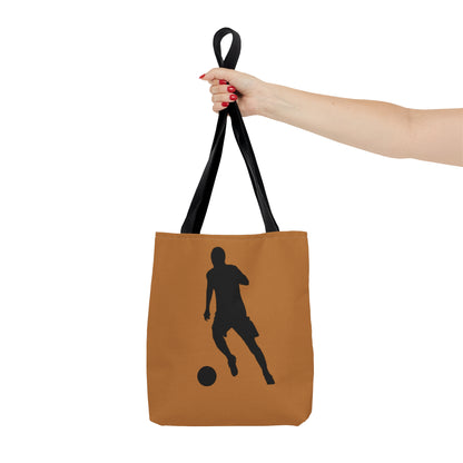 Tote Bag: Soccer Lite Brown