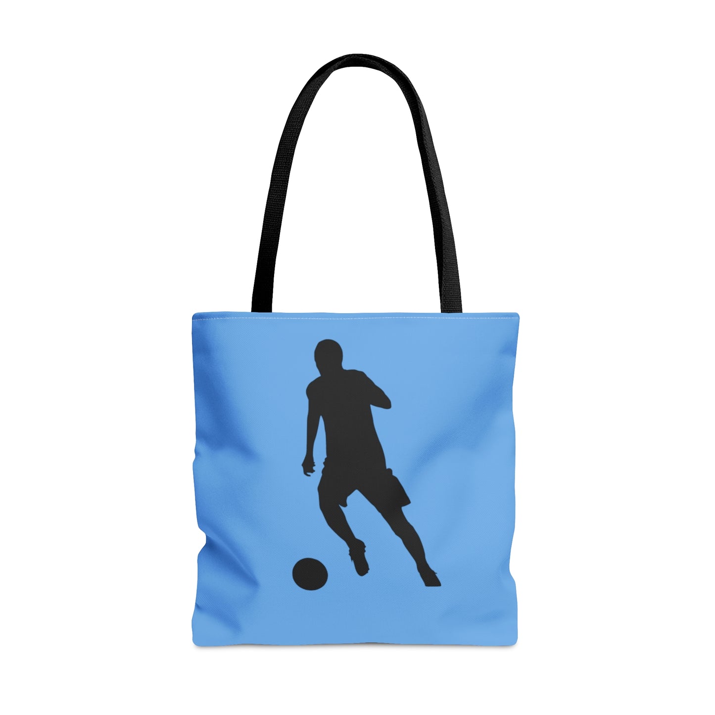 Tote Bag: Soccer Lite Blue