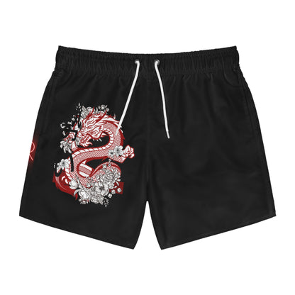 Swim Trunks: Dragons Black