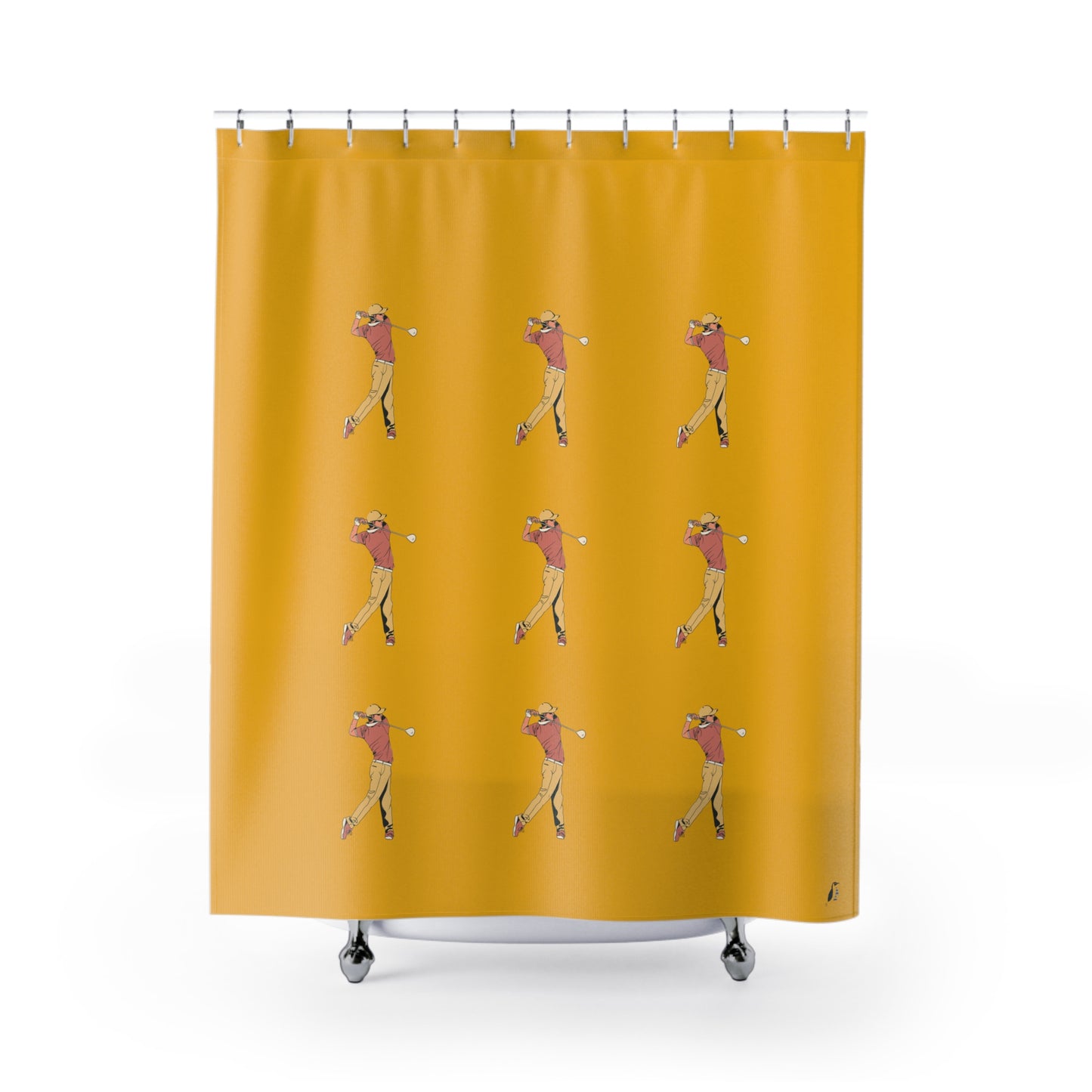 Shower Curtains: #2 Golf Yellow