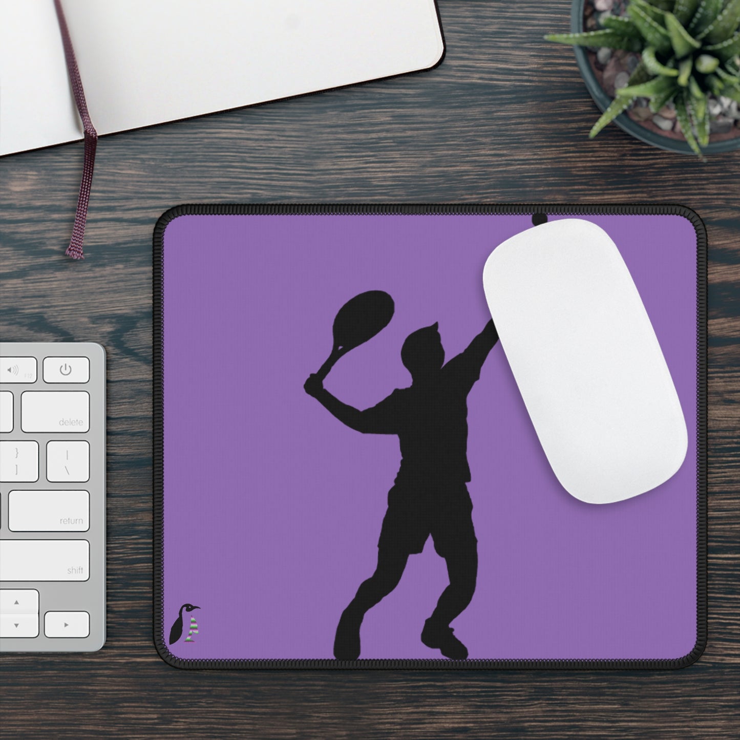 Gaming Mouse Pad: Tennis Lite Purple