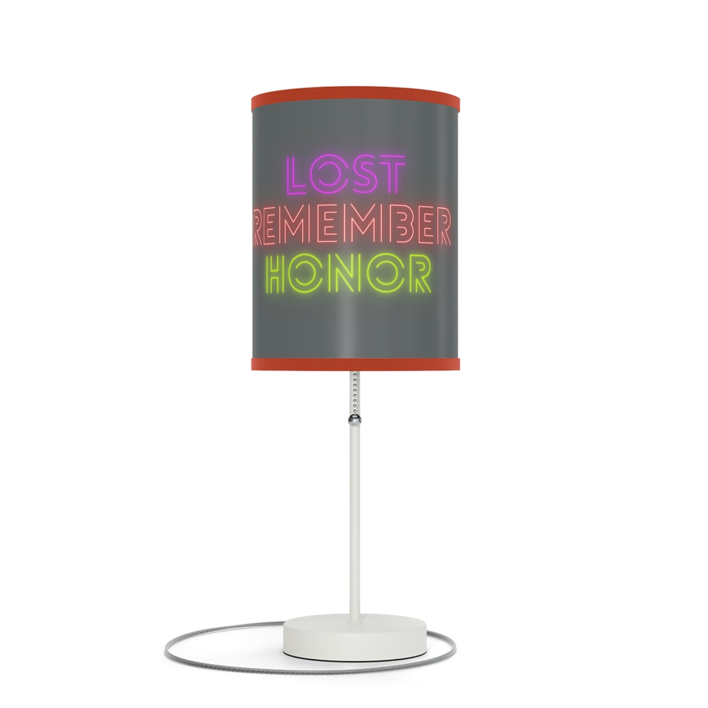 Lamp on a Stand, US|CA plug: Lost Remember Honor Dark Grey