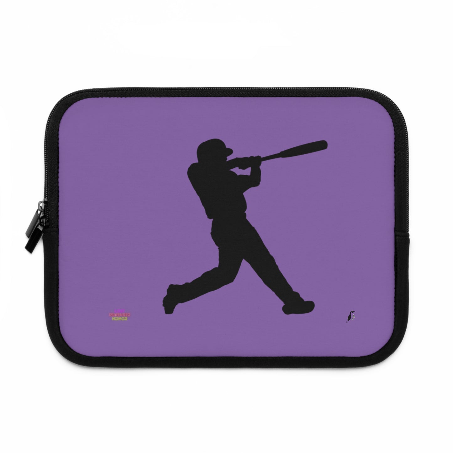 Laptop Sleeve: Baseball Lite Purple