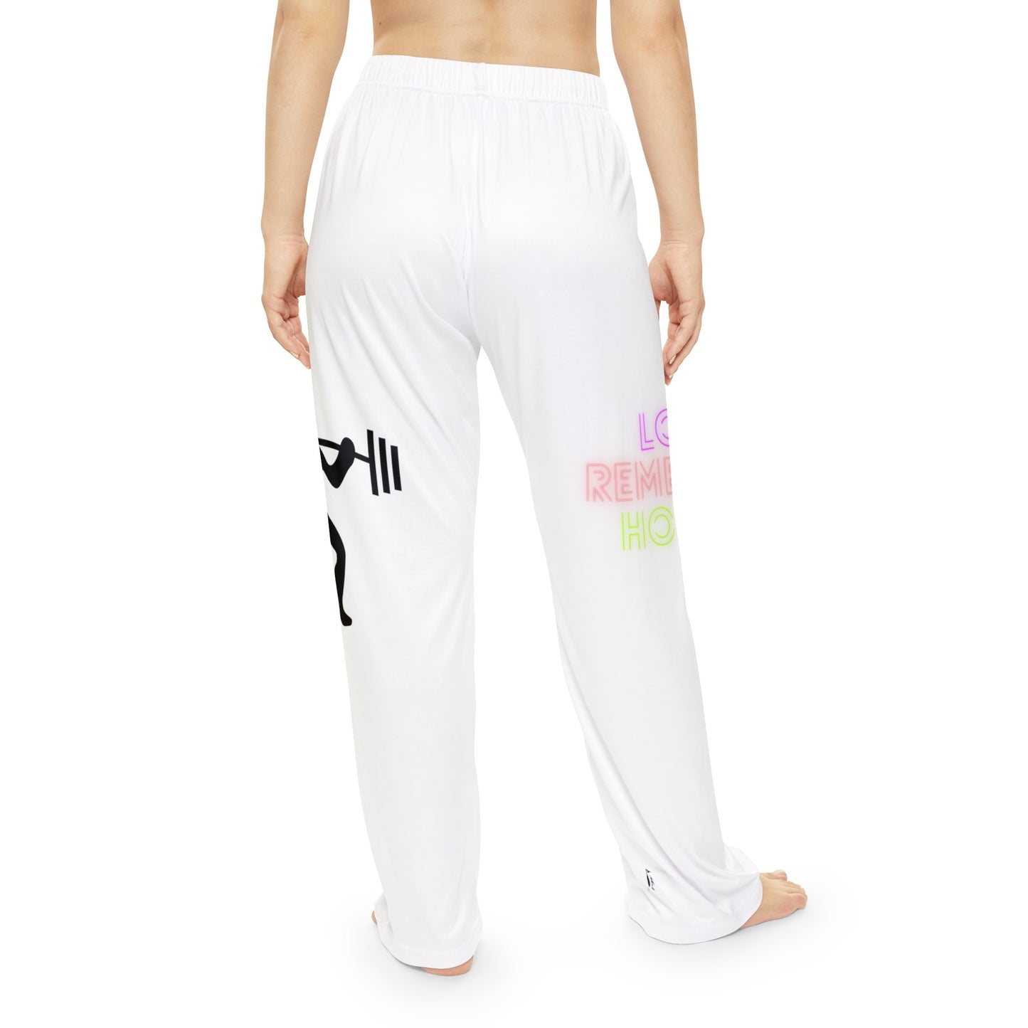 Women's Pajama Pants: Weightlifting White