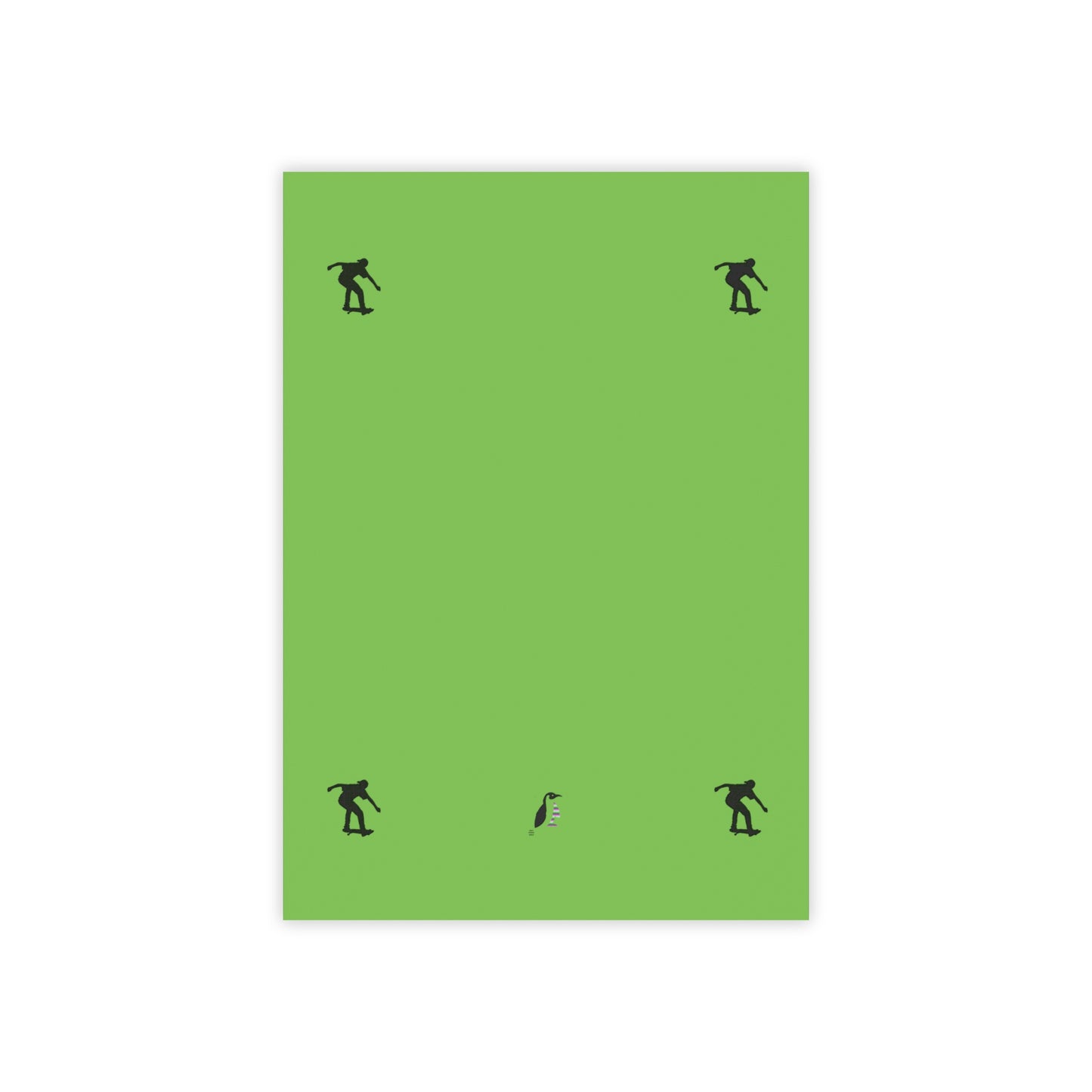 Post-it® Note Pads: Skateboarding Green