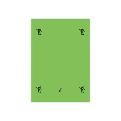 Post-it® Note Pads: Skateboarding Green