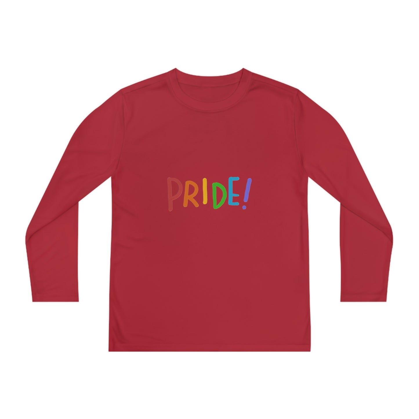 Youth Long Sleeve Competitor Tee: LGBTQ Pride