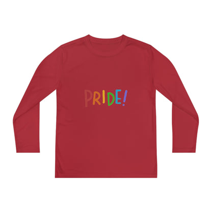 Youth Long Sleeve Competitor Tee: LGBTQ Pride 