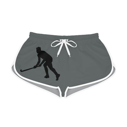 Women's Relaxed Shorts: Hockey Dark Grey