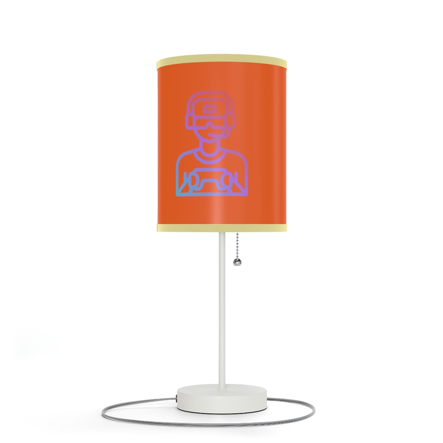 Lamp on a Stand, US|CA plug: Gaming Orange 