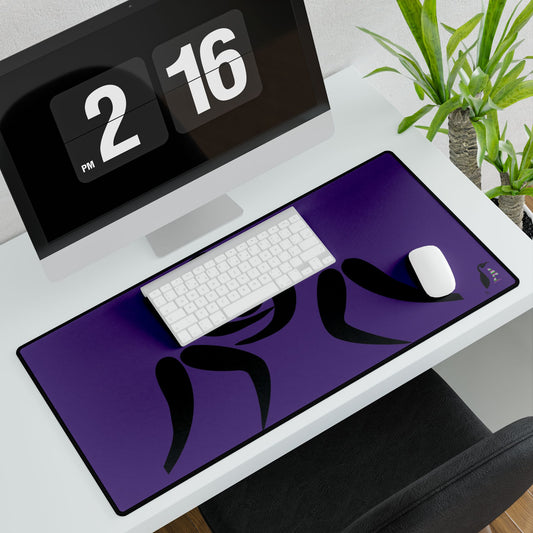 Desk Mats: Wrestling Purple