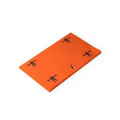 Post-it® Note Pads: Weightlifting Orange