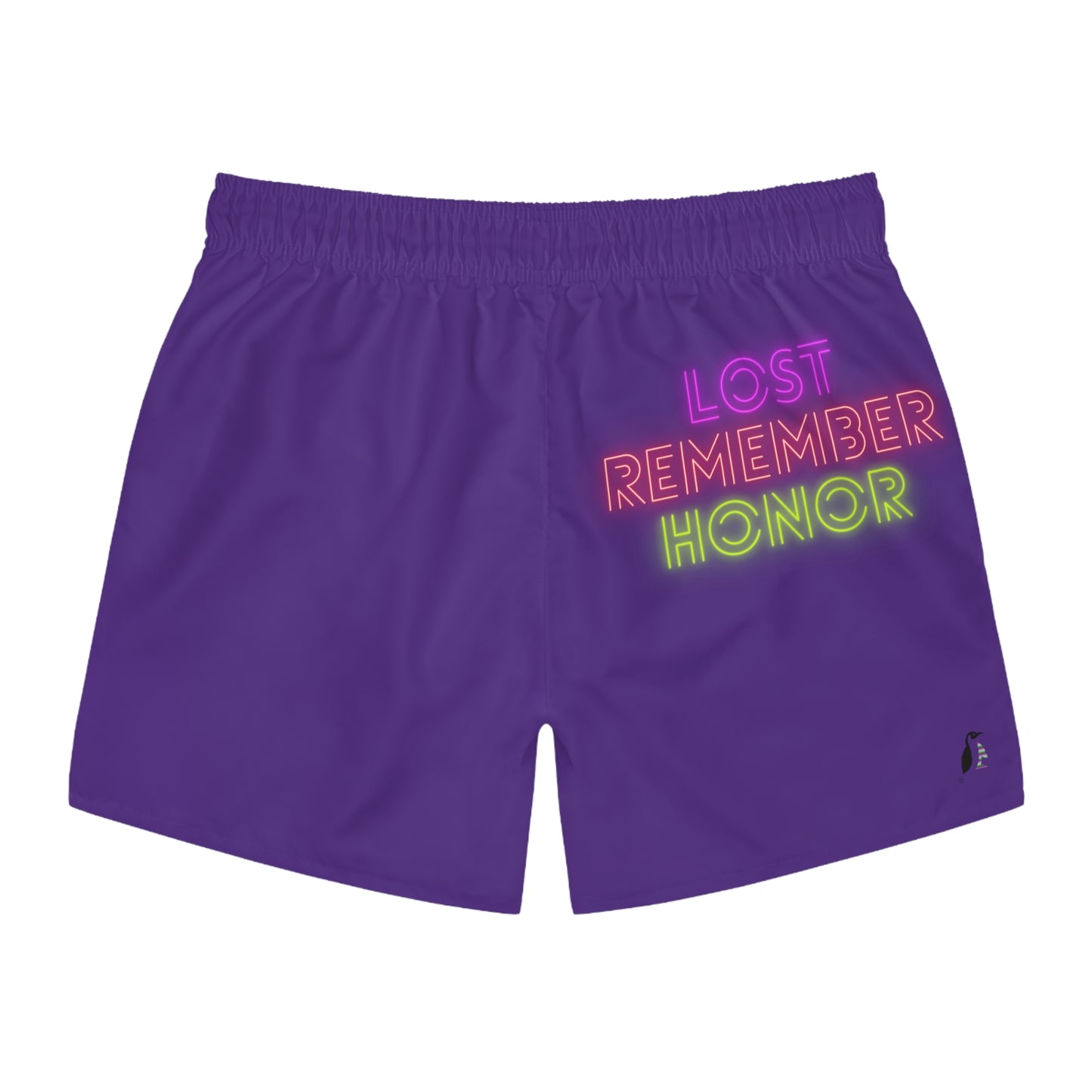 Swim Trunks: Weightlifting Purple