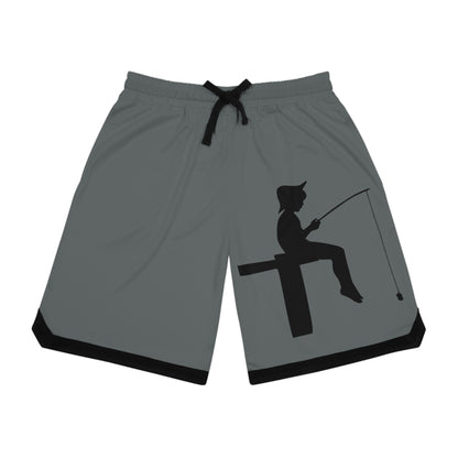 Basketball Rib Shorts: Fishing Dark Grey