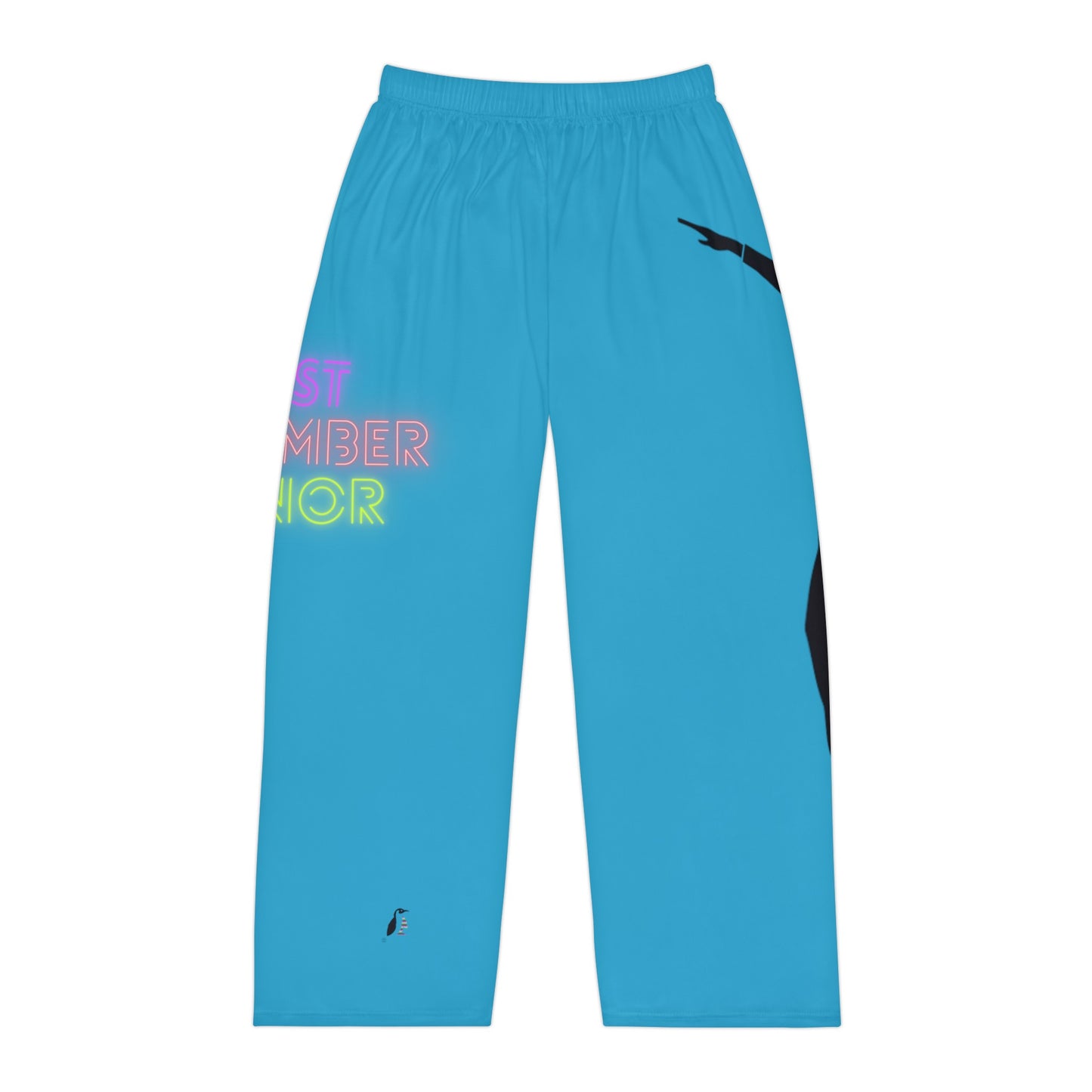 Men's Pajama Pants: Dance Turquoise