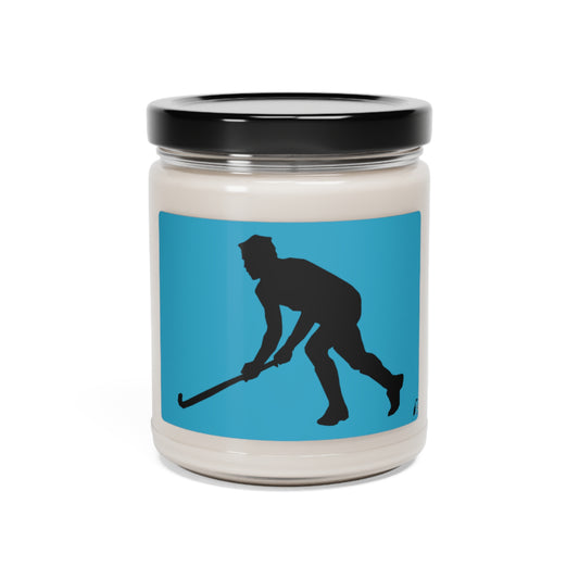 Scented Soy Candle, 9oz: Hockey Turquoise