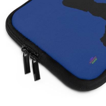 Laptop Sleeve: Baseball Dark Blue