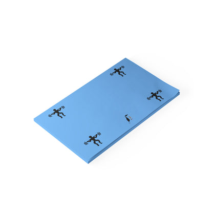 Post-it® Note Pads: Weightlifting Lite Blue