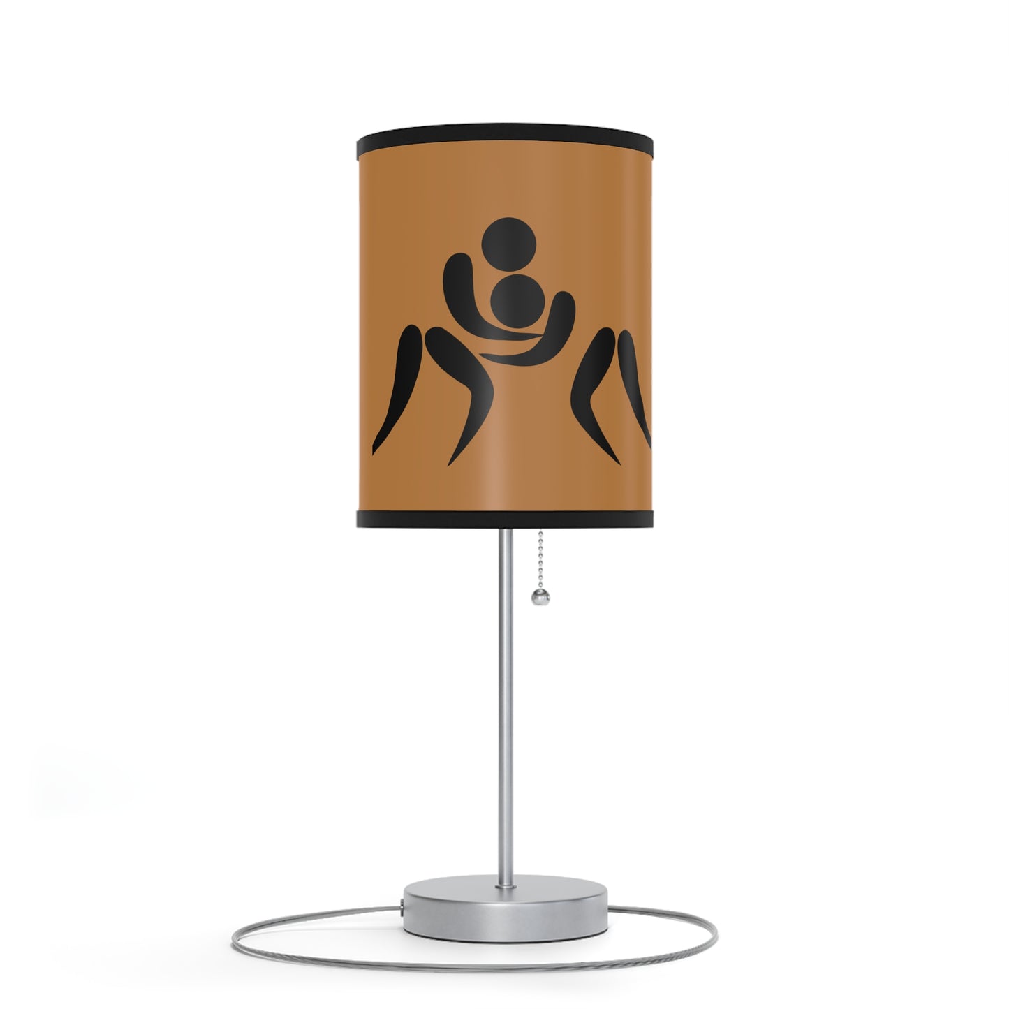 Lamp on a Stand, US|CA plug: Wrestling Lite Brown