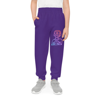 Youth Joggers: Gaming Purple